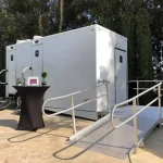 ADA restroom trailer rental